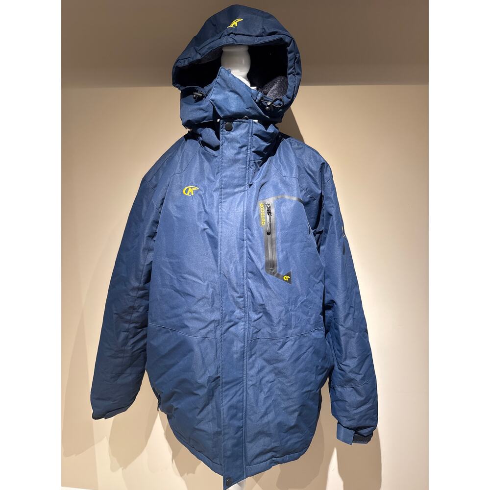 CK Outdoor Weathergear Oscillator Winter‎ Blue Jacket Size 2XL